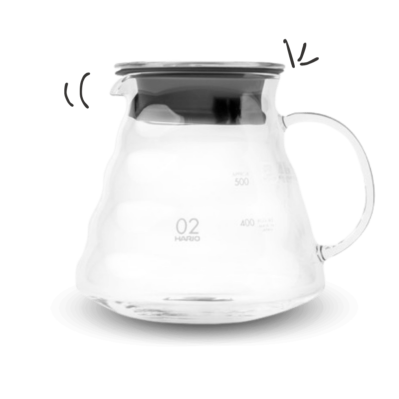 HARIO COFFEE JUG 600ML